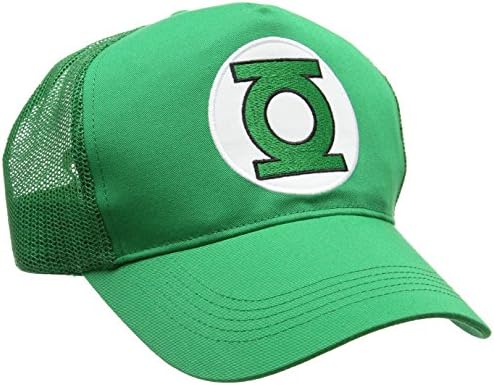 Logoshirt DC Comics - Superhero - Green Lantern Logo Trucker Cap - Baseball Cap - Snapback Cap - Embroidered Logo - Green - Licenced Original Design