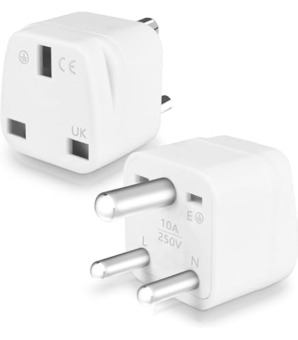 Adaptateur De Voyage Universel - 2 Prises - UK/EU/AU/US Vers Inde - Prise 3 Broches