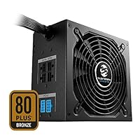 Sharkoon SilentStorm Icewind Black 750 Watt PC-Netzteil ATX (80+ Bronze, DC-zu-DC-Technologie, Kabelmanagement, Flachbandkabel) schwarz