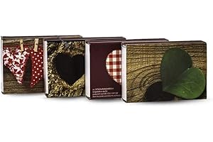 SCONOSCIUTO Fiammiferi L.BRICO Piccoli 10 Scatole 23000 - Decorazione Automobilistica in Cartone per San Valentino e Natale