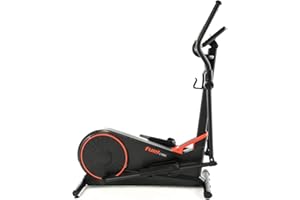 ‎FUEL FITNESS FUEL Fitness CT500 Crosstrainer, Premium Crosstrainer-Stepper für zuhause, Nutzergewicht bis 150kg, 15 Trainingsprogramme, App-Anbindung, KINOMAP-kompatibel. 3-Schritte-Montage