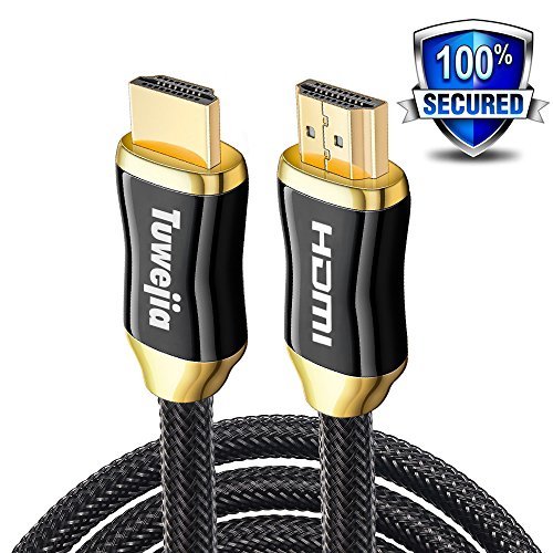 Preisvergleich Produktbild Tuwejia HDMI-Kabel, 10Ft / 3m, schwarz, Stück: 1