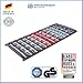 Produktbild Ravensberger Matratzen® Meditec® Lattenrost | 5-Zonen-TPEE-Teller-Systemrahmen | Schichtholzrahmen| Starr| Made IN Germany - 10 Jahre GARANTIE | TÜV/GS 90 x 200 cm