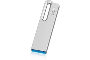 KOOTION Pendrive 64GB 3.0 Chiavette USB 3.0 Memoria USB 64 Giga Pennetta USB Chiave USB 64G Penne USB Flash Dirve USB Stick 64 Giga Memory Key USB Photostick (Argento)