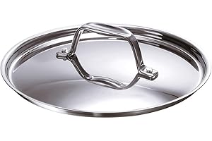 Bekaline 12069204 Chef Couvercle en acier inoxydable 20 cm, Language_tag:fr_fr, Argent