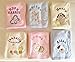 Personalised Baby Blanket. Luxurious wrap. Great Baby Gift. Choose from 6 Different Designs (Blue Giraffe)