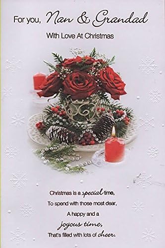 For You, Nan &amp; Grandad With Love At C hristmas