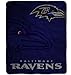 Produktbild Northwest NFL Baltimore Ravens Strobe Sherpa Überwurf Decke, 50 x 152,4 cm