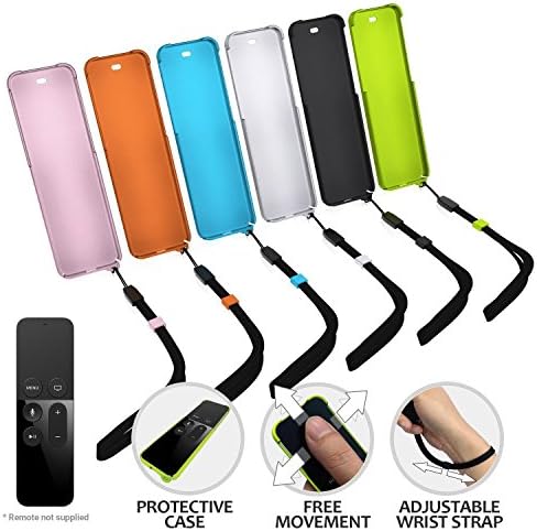 NeoFit Case - A Protective Case with Wrist Strap for the NEW Apple TV Remote (Green)