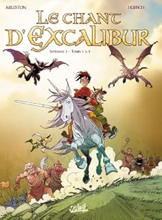 jaquette livre Le chant d'Excalibur Intégrale 1 (T01 à T03)