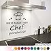 Produktbild Hier kocht der Chef persönlich - Aufkleber - 12 versch. Farben - Jayess