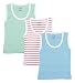 Lula Sleeveless T Shirts Striped- Pack of 3(CB01030316226924) RS.390.00