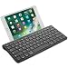 Produktbild OMOTON Wireless Deutsche Bluetooth Tastatur (ultraschlanke) für alles Apple iPad Air, iPad Pro,iPad Mini,iPhone x,iPhone 8 Plus/ iPhone 8/ iphone 6s und andere iOS Gerät,QWERTZ,mit Halterung,schwarz