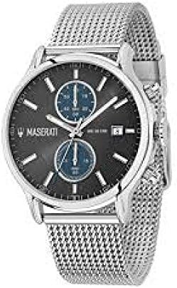 MaseratiMen's Watch, Epoca Collection, Quartz Movement, Chronograph, Stainless Steel Watch - R8873618003