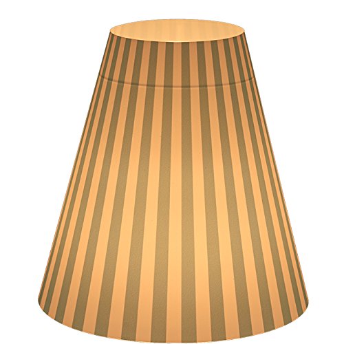 Candle Lights / Lampenschirme für Weingläser / Deko-Lampenschirme / Lampe / Teelicht / Lampshades / Lampenschirm-Set „Jaron“ Tischdeko, 3-teilig - 7