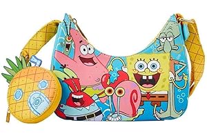 Loungefly Nickelodeon - Borsa a tracolla SpongeBob SquarePants Group Shot