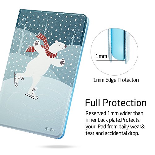 iPad Mini Hülle, ESR® Auto Aufwachen / Schlaf Funktion mit Einstellbaren Winkel Schutzhülle für iPad Mini 3/2/1 ( Illustrator Series _Groß Kumpel) - 8