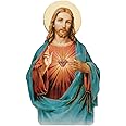 Sacred Heart of Jesus - Wooden Fridge Magnet
