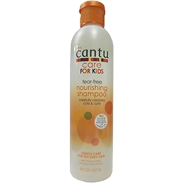 Cantu Care For Kids Pflegeshampoo 30 Ml – Ohne Tränen, Mit Sheabutter & Kokosöl, Für Lockiges & Struppiges Kinderhaar