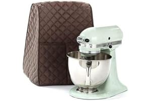 KABAKE Schutzhülle für Standmixer, für Zuhause, Küche, schützende Standmixer-Abdeckung, gesteppte Tasche, Organizer, Tasche, Gadget-Werkzeug, universelle Passform (braun)