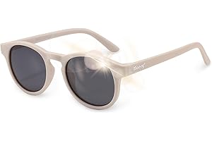 Maesy Gafas de Sol para Niño, Edades 3-6 Años, Protección Polarizada UV400, Montura Flexible y Blanda, Gafas de Sol Seguras y Cómodas para Niños, Faela