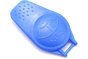 SAMTN Limpiaparabrisas líquido del limpiaparabrisas depósito botella tapa para Ford Galaxy Focus C-Max Kuga I MK1 S-Max, 3M5117632AB