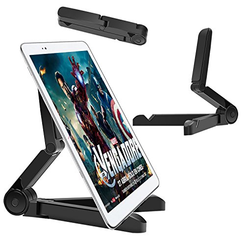 iPad Ständer, tragbar Winkel einstellbar iPad Ständer für Kindle iPhone 6 Plus/6/5/5S/5 C/4/4S Smartphone, iPad Air 2/1, iPad Pro, iPad 4/3/2, iPad Mini 3/2/1, Samsung Galaxy Tab S6 S5 S4 S3 S4 Handy, LG, E-Book, E-Reader, Kindle Fire, Handy, Tablet Ständer (Rose)