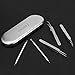 OakLeaf Blackhead Remover Kit PREMIUM 5in1 Acne Pimple Comedone Extractor Tool Set,with Point Tweezers Easy Use for Blackheads Spots Whiteheads Comedones Blemishes Zits Ingrown Hair Removal- Dermatologist Grade Stainless Steel - in Silver Case
