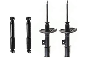 HIMAG N° 4 Ammortizzatori Ashika 2 Anteriori + 2 Posteriori Bravo II 198