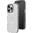 RhinoShield Clear Case Compatible with MagSafe for [iPhone 16 Pro Max], Superior Magnetic Strength, Yellowing Resistance, Crystal Clear, Optimal Protection and Personalised - Black Camera Ring