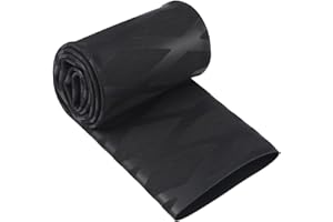 QUARKZMAN 35mm Dia 57mm Plat 1.6ft 2:1 Gaine Thermoretractable Chaleur Rétractable Manchon Envelopper Tube Non Slip Imperméable pour Canne Poignée Grip, Noir