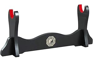 SZQL Schwertständer, Katana-Halter, Samurai-Halterung, Wakizashi Tanto Schwert-Präsentationsständer, Waffenständer, eine Schicht