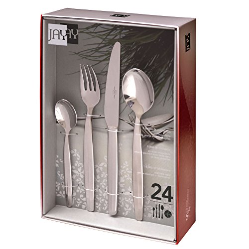 détail Jay Domino Assortiment de couverts 24 pièces 3 mm