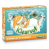 Klearvol Essential Oils Inhalation Capsules | from 3 months + | Karvol Alternative | Natural Vapours for Day and Night