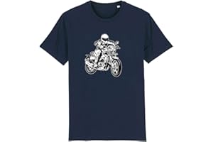 Brand88 Motorcycle, Motorbike Gifts, Motorcycle Accessories Adults Printed T-Shirt -Round Neck Regular Fit Cotton Unisex Teeshirt
