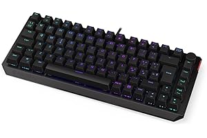 ENDORFY Thock 75% IT Red, switch Kailh Red, tastiera meccanica, layout Italiano, keycaps in ABS, manopola del volume, EY5G007