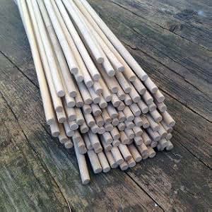 200 Stück Blumenstäbe ca. 80 cm lang Pflanzstäbe aus Bambussplitt/Ø