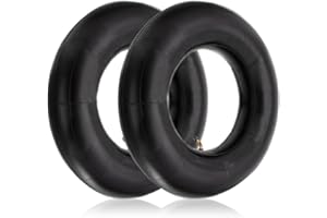 Uoimky Chambre à air 4,8/4,00-8, 2 Pièces Pneu Brouette Tubes Intérieurs de Remplacement Rubber Valve Pneu brouette de Roue Brouette pour Camion à Main, brouette de Jardin