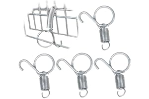 Haowul Porte Cage Verrouille Lapin De Lapin Porte Cage Cage Crochets De Ressort en Métal