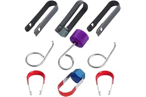 LCOUACEO Werkzeug zum Entfernen von Radmuttern, Radkappen, 9 Stücke Radschraubenkappen Werkzeug, Zum Entfernen Verschiedener Radschraubenkappen