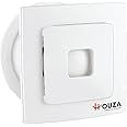 HOUZA High Speed Exhaust Ventilation Axial Fan Copper Motor Suitable for Bathroom, Kitchen, and Office (6 Inch) 150 mm Exhaust Fan with Anti-Rust Body with 1 year warranty (White)