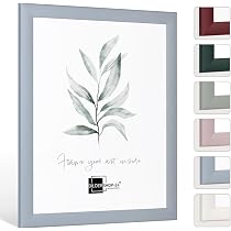 Bildershop-24 Cornice portafoto Moderna Stabile Dalia Blu Ondulato ...