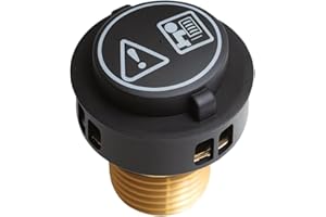 M&M SMARTEK Bouchon à pression de sécurité compatible avec nettoyeur vapeur Kärcher SC 1402 SC 5 SC 4 - Pièce de rechange avec mécanisme de valve à pression - Réplique KA comme 4.580-760.0
