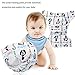iZiv(TM) Newborn Nappy with 1 Thick Insert Infant Waterproof/Adjustable/Reusable/Washable Pocket Cloth Nappy Fit Babies 0-3 Years(Shield)