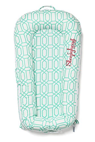 Preisvergleich Produktbild Sleepyhead Deluxe Plus Pod 0-8 m Minty Trellis