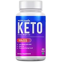 Nutra Organics Keto Capsules For Natural Weight Loss | Advance Fat Burner Supplement With Garcinia Cambogia, Green…