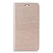 Produktbild Wendapai Meizu Meilan Note 6 Hülle,[ Shock Absorbent ] Shell PU Leder Kartenschlitz Brieftasche Hülle dauerhaft Flip Hülle zum Meizu Meilan Note 6 Golden