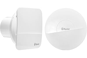 Xpelair C4TSR Extractor Fan with Timer 4" 100mm Simply Silent Range - White