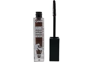 CRYOM - Correcteur temporaire de couleur pour barbe, sourcils et cheveux, flacon brosse 7 ml. Cosmétique et maquillage pour hommes. N°04 : Brun clair