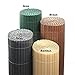 Produktbild PVC Sichtschutzmatte Farbe & Größe Wählbar Sichtschutzzaun Sichtschutz für Zaun Balkon Windschutz (Höhe 140 cm / Länge 4 m , Bambus)
